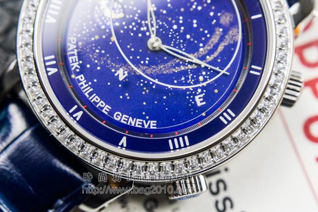 PATEK PHILIPPE手錶 5102天月款日內瓦蒼穹系列 百達翡麗星象功能男表 百達翡麗高端機械男士腕表  hds1266